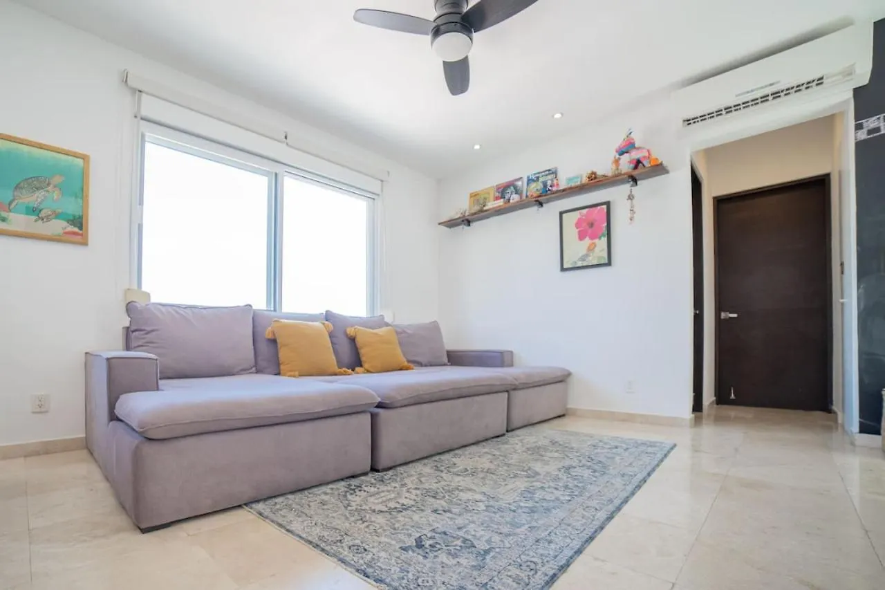 Apartment Papaya 20 Super Central Ph 2 Bedroom With Private Rooftop - Jacuzzi Playa del Carmen