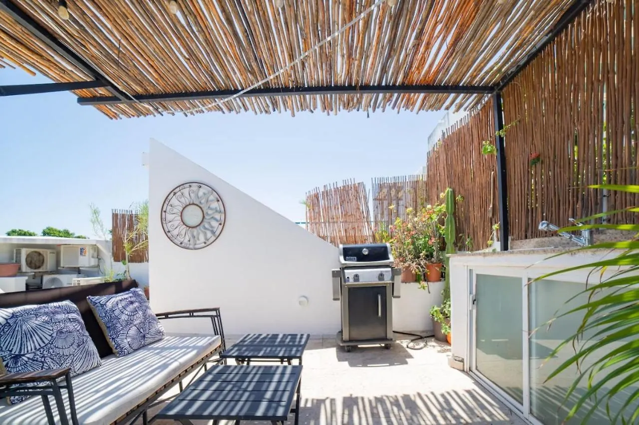 Papaya 20 Super Central Ph 2 Bedroom With Private Rooftop - Jacuzzi Playa del Carmen