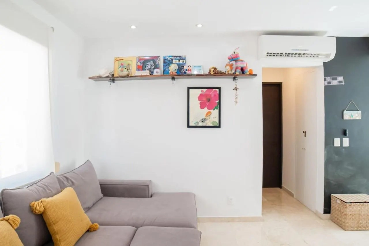 Apartment Papaya 20 Super Central Ph 2 Bedroom With Private Rooftop - Jacuzzi Playa del Carmen Mexico