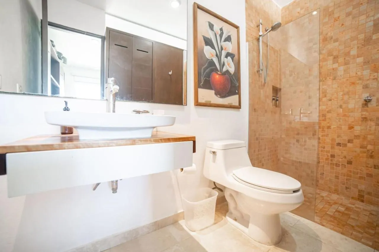Apartment Papaya 20 Super Central Ph 2 Bedroom With Private Rooftop - Jacuzzi Playa del Carmen