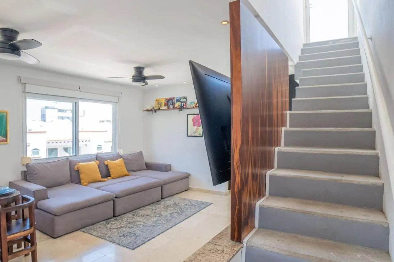Papaya 20 Super Central Ph 2 Bedroom With Private Rooftop - Jacuzzi Playa del Carmen