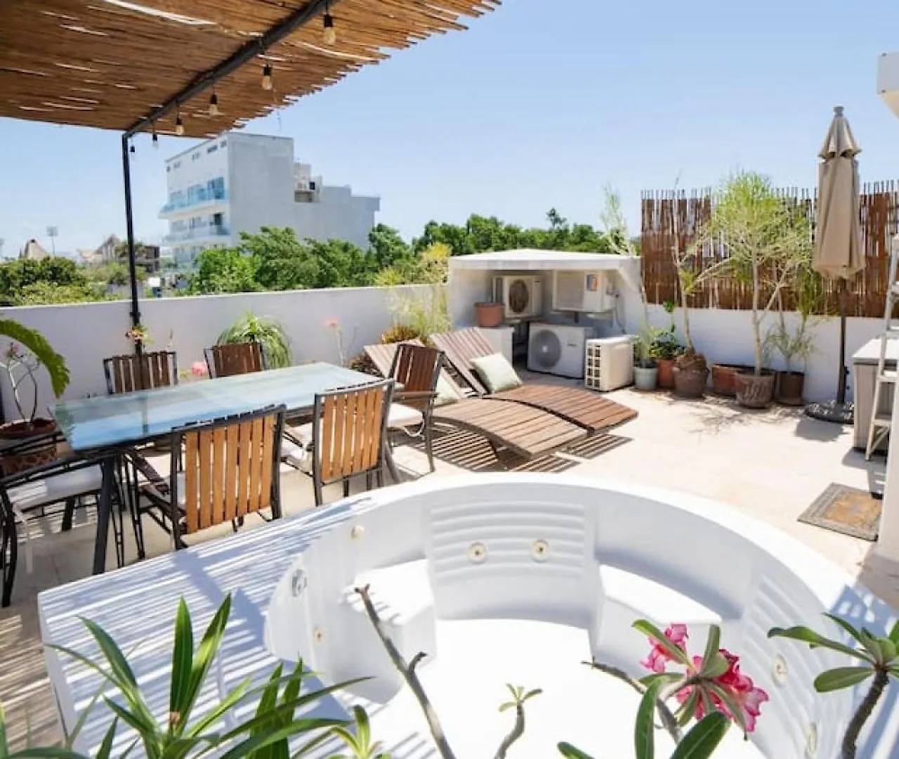 Papaya 20 Super Central Ph 2 Bedroom With Private Rooftop - Jacuzzi Playa del Carmen