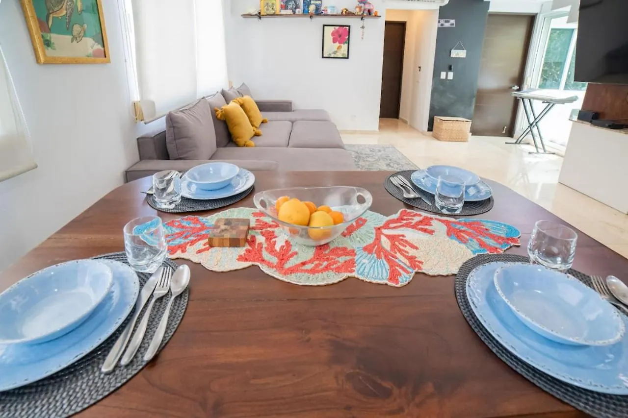 Papaya 20 Super Central Ph 2 Bedroom With Private Rooftop - Jacuzzi Playa del Carmen 0*,