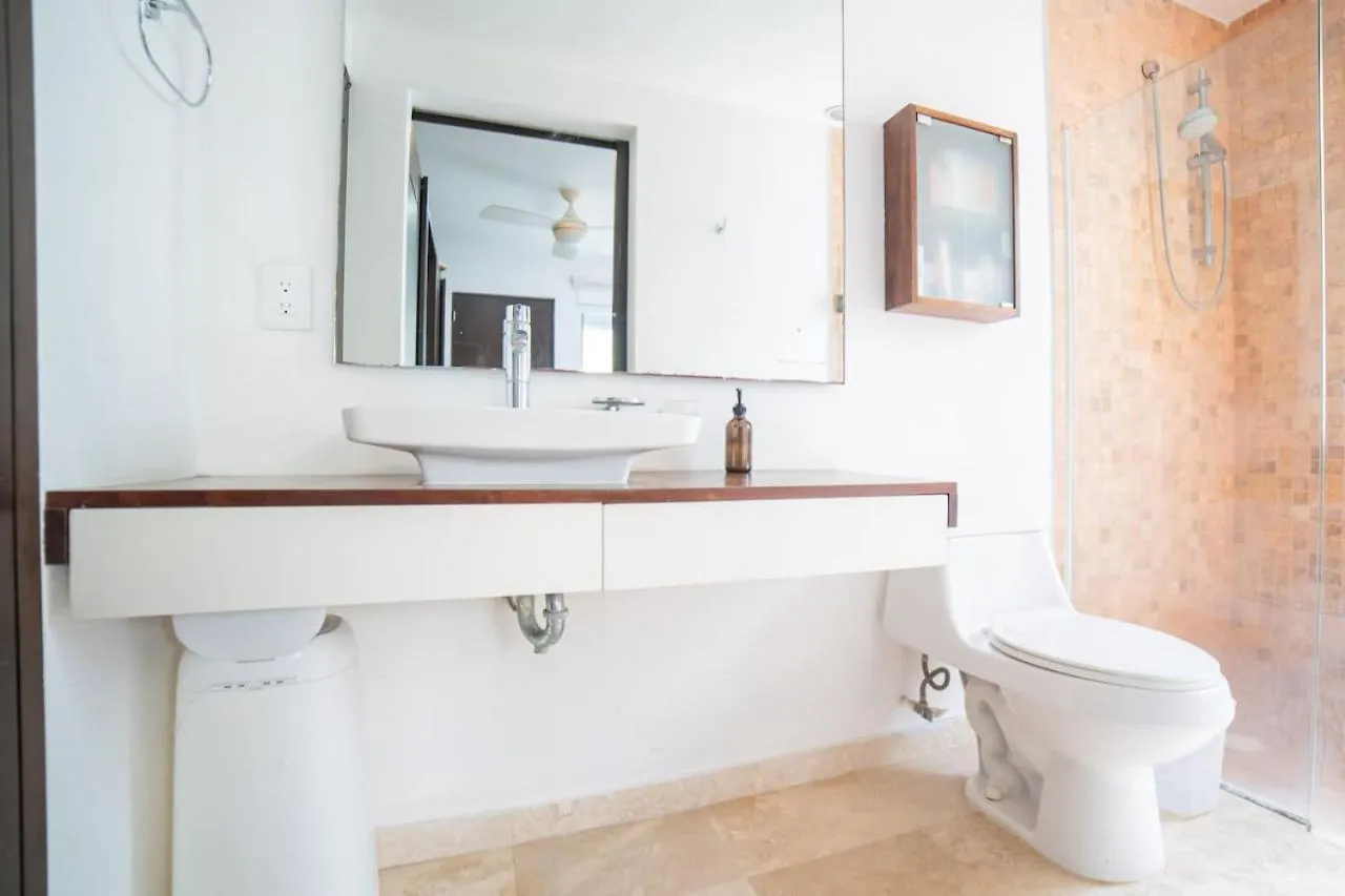 Papaya 20 Super Central Ph 2 Bedroom With Private Rooftop - Jacuzzi Playa del Carmen 0*,  Mexico